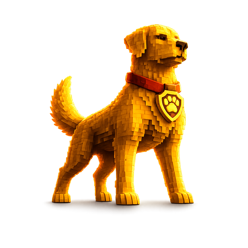 Alpha rank mascot
